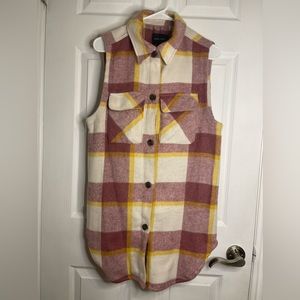 Plaid Vest